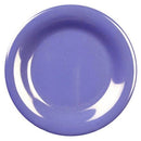 Thunder 5-1/2" Diameter X 3/4" Height, Wide Rim Plate, Purple Color, Melamine, Dozen