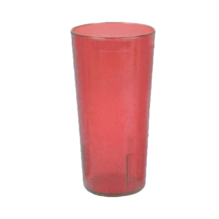 Thunder 32 Oz, 4" Diameter X 7-1/4" Height, Traditional Tumbler Tall, Red Color, Acrylonitrile Styrene, Dozen