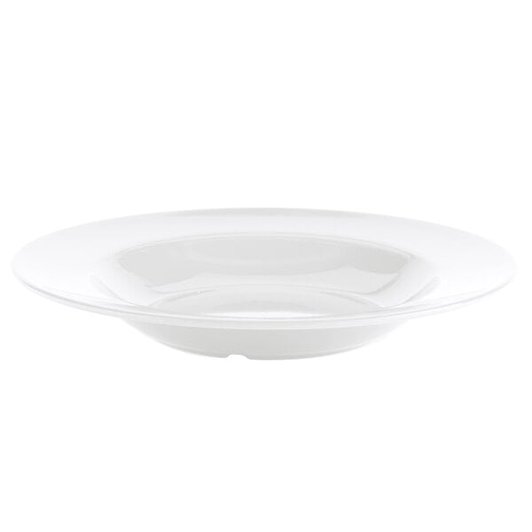 Thunder 16 Oz, 11-1/4" Diameter X 1-5/8" Height, Pasta Bowl, White Color, Melamine, Dozen