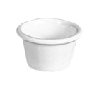 Thunder 1-3/4 Oz, 2-1/2" Diameter X 1-1/2" Height, Smooth Ramekin, Bone Color, Melamine, Dozen