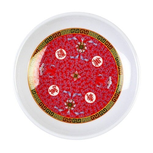 Thunder 4 Oz ,4-1/2" Diameter X 3/4" Height, Round Plate, Imperial, Melamine, Dozen