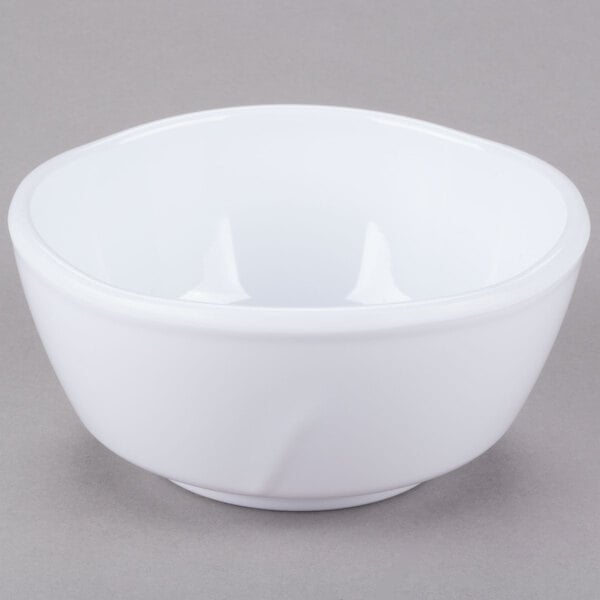 Thunder 19 Oz, 5-5/8" Diameter X 2-1/2" Height, Bowl, Classic White, Melamine, Dozen