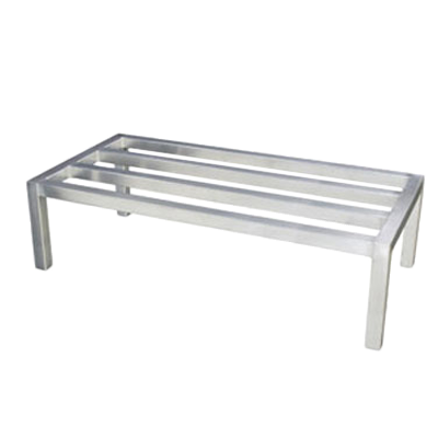 Thunder 20" x 36" x 12", Heavy-Duty Dunnage Rack, Aluminum Welded Square Tubes, Load Capacity up to 1,500 lbs., NSF, Each