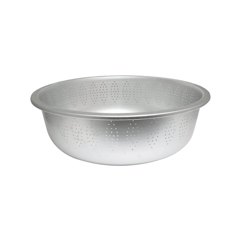 Thunder 17-1/2" x 5", Aluminum Colander with Tapered Edge, Each