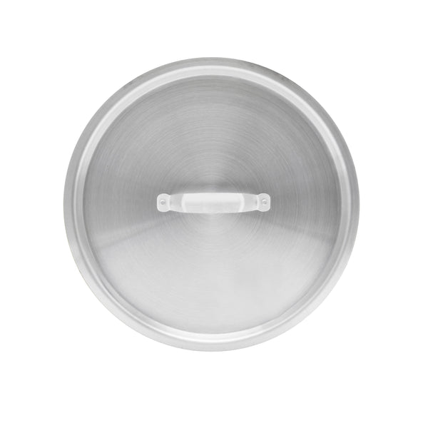 Thunder 24-7/8" Diameter x 1-1/4" Height, Stock Pot Lid fits ALSKSP014, Aluminum, 1.8mm Thickness, NSF, Each