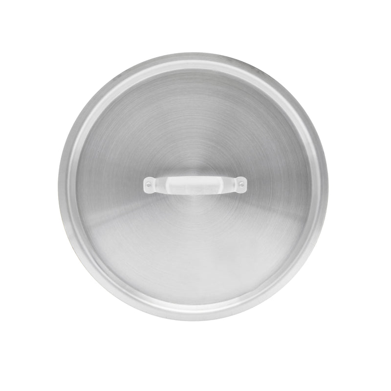 Thunder 24-7/8" Diameter x 1-1/4" Height, Stock Pot Lid fits ALSKSP014, Aluminum, 1.8mm Thickness, NSF, Each