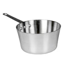 Thunder 2-3/4 qt, 8-1/4" Diameter x 4" Height, Sauce Pan, Aluminum, 2.6mm Thickness with 6-1/4" Plated Iron Handle, Mirror-Finished, NSF, Each