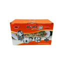 Jin Ya Fu 4.5" Stainless Steel Rice Bowl, Set of 10