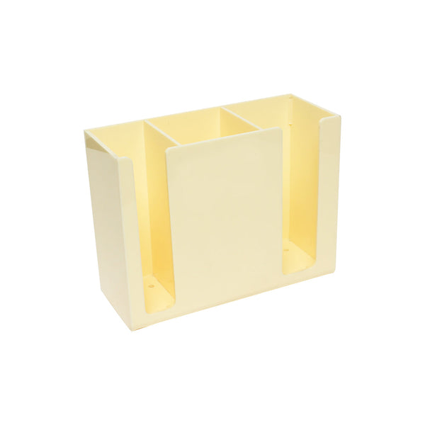 Thunder 7-7/8" x 3-1/8" x 6", Chopsticks Holder, Ivory Color, Acrylic, Each