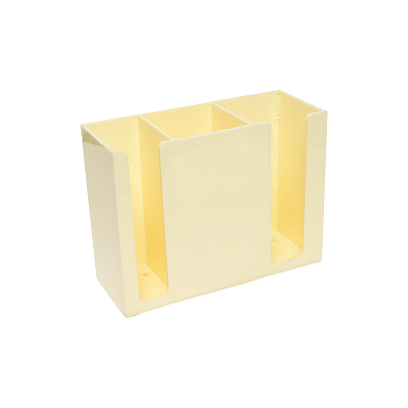 Thunder 7-7/8" x 3-1/8" x 6", Chopsticks Holder, Ivory Color, Acrylic, Each
