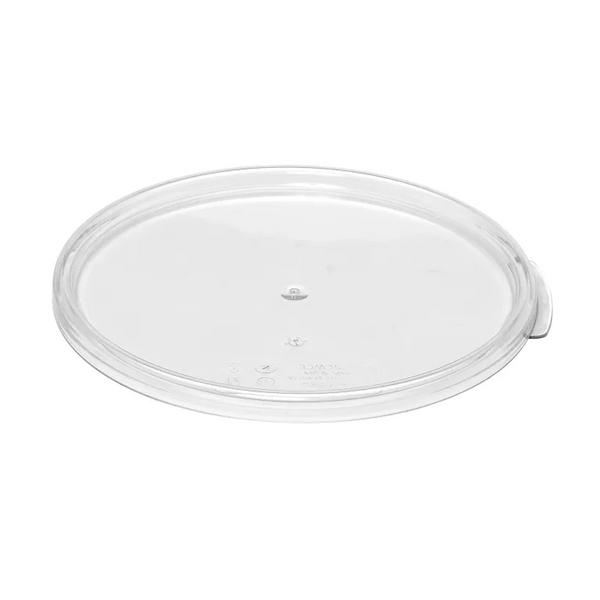 Cambro 12, 18, 22qt, Round Polycarbonate Food Storage Container Lid, Clear, Each