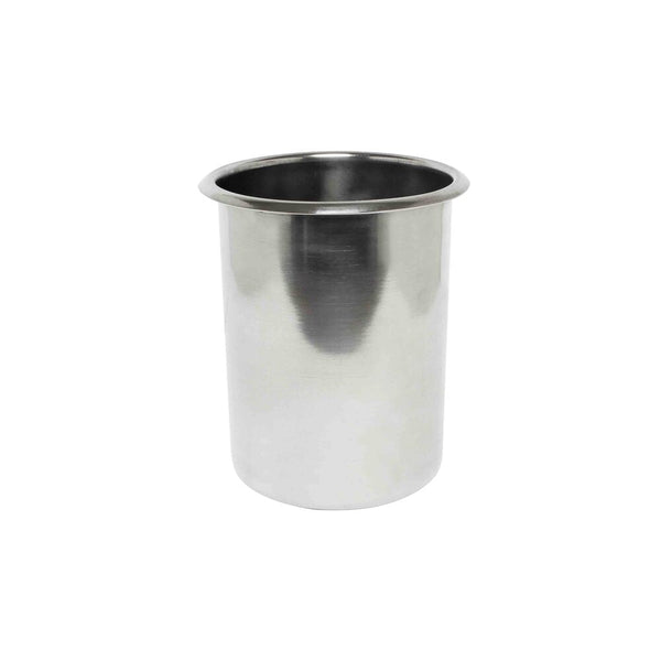 Thunder 2 qt, 5-5/8" Diameter x 6-7/8" Height, Bain Marie Pot, Stainless Steel, Each