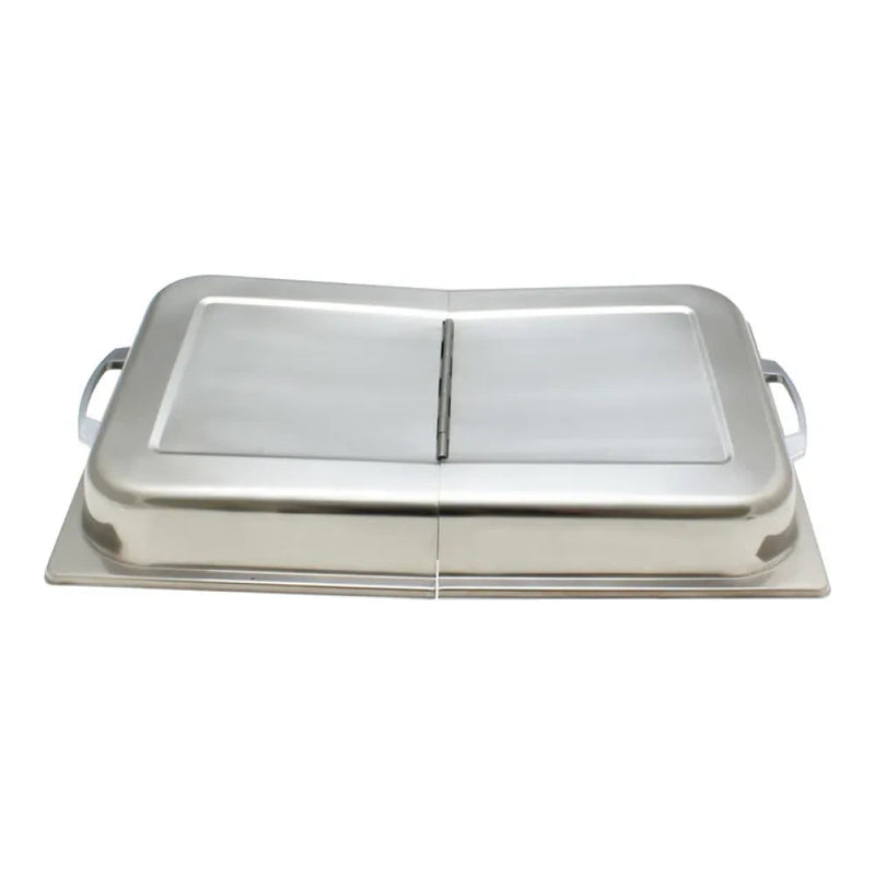 Thunder 21-3/8" x 12" x 2-1/2" Hinged Cover, Stainless Steel, Each