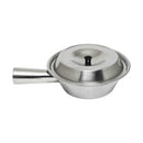 Thunder 3" Diameter x 2-1/4" Height with 3" Handle, Sauce Pan Pot with Lid, Stainless Steel, Each