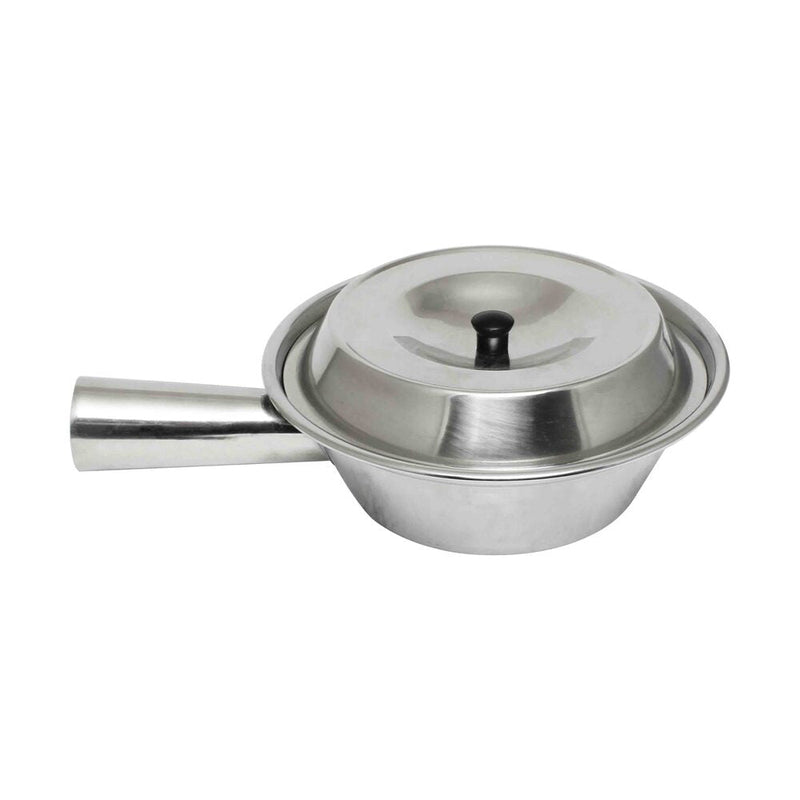 Thunder 3" Diameter x 2-1/4" Height with 3" Handle, Sauce Pan Pot with Lid, Stainless Steel, Each