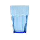 Thunder 12 Oz, 3-1/8" Diameter X 5-1/8" Height, Diamond Tumbler, Blue Color, Polycarbonate, Dozen