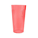 Thunder 24 Oz, 3-5/8" Diameter X 6-7/8" Height, Belize Tumbler, Red Color, Polycarbonate, Dozen