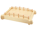 Thunder 22-1/2" x 17-1/2" x 4-12" Sushi Bridge, Wood, Each