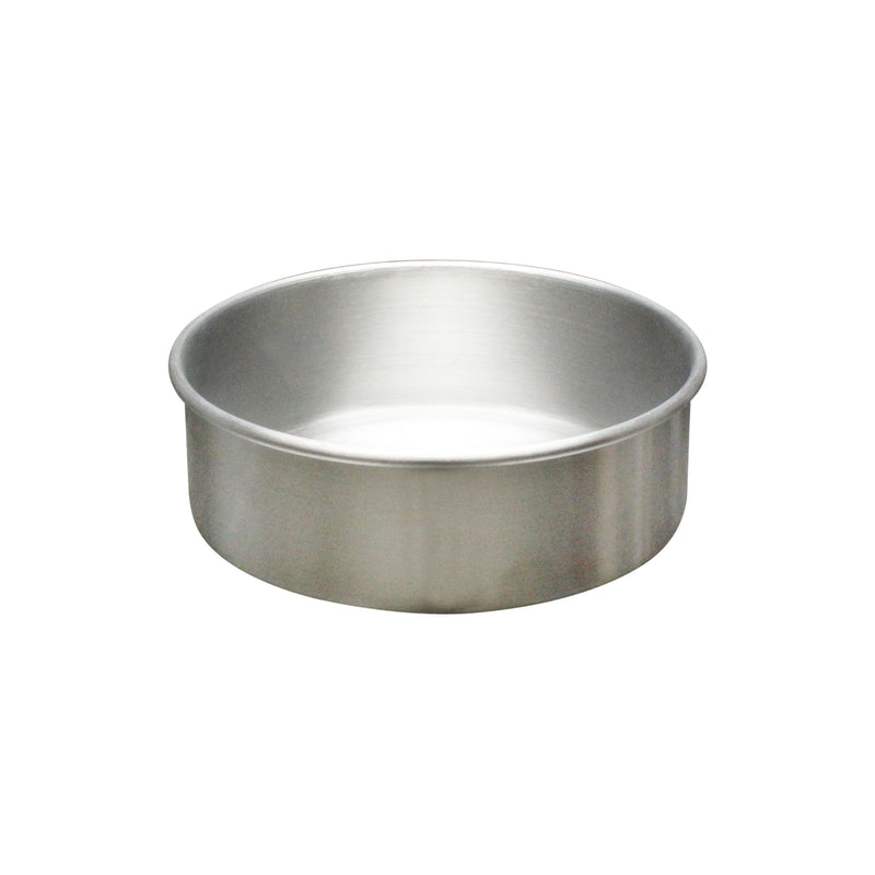 Thunder 6" Diameter x 2" Deep, Round Layer Cake Pan, Aluminum, Oven Safe, Each
