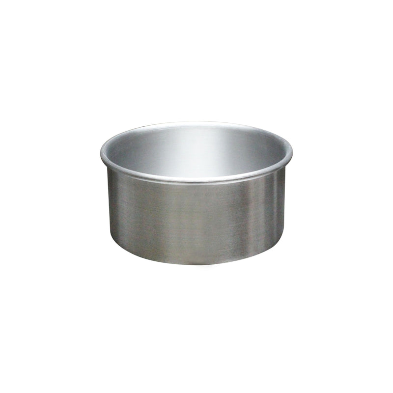 Thunder 6" Diameter x 3" Deep, Round Layer Cake Pan, Aluminum, Oven Safe, Each