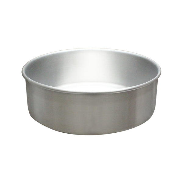 Thunder 10" Diameter x 3" Deep, Round Layer Cake Pan, Aluminum, 0.90 mm Thickness, Oven Safe, Each