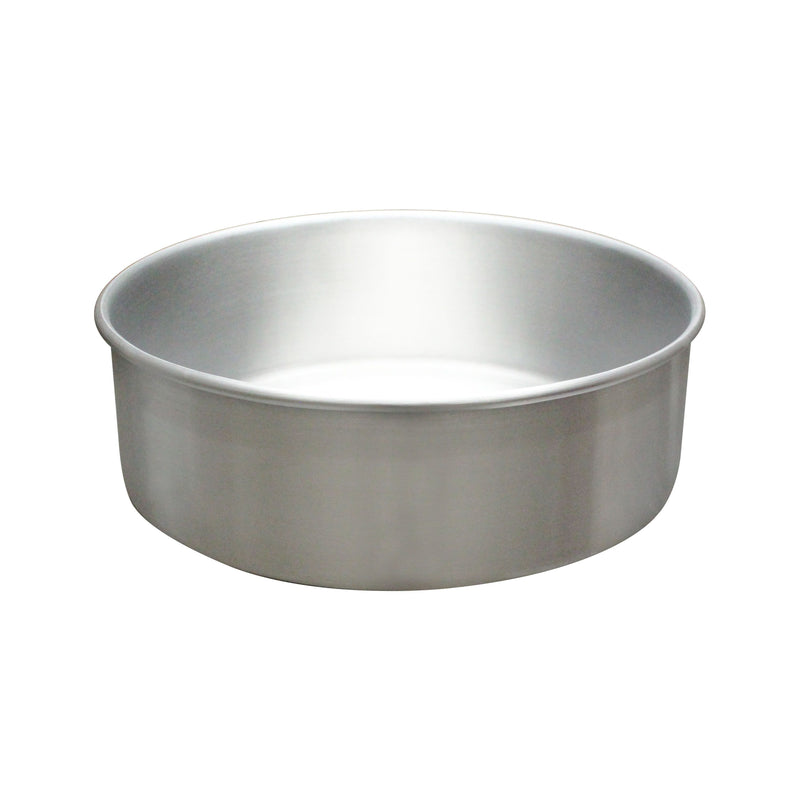 Thunder 12" Diameter x 4" Deep, Round Layer Cake Pan, Aluminum, 0.90 mm Thickness, Oven Safe, Each