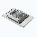Thunder 14 5-1/4" x 3-1/8" x 1", Square Egg Slicer, Aluminum, Each