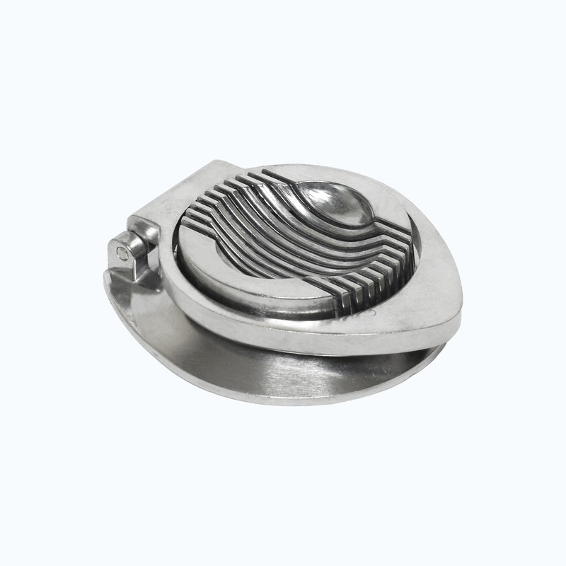 Thunder 4-3/4" x 4-1/4" x 1", Round Egg Slicer, Aluminum, Each