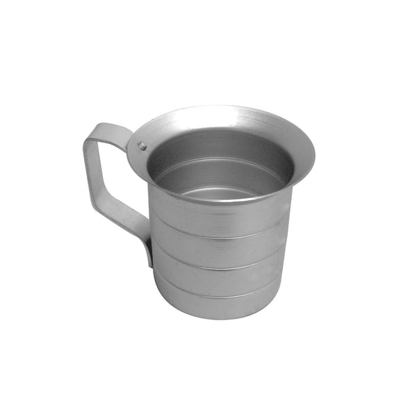 Thunder 1/2 qt Liquid Measure Cup with Riveted Handle, Aluminum, Each