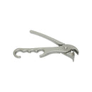 Thunder 7-7/8" x 1-1/4" x 6-1/2", Heavy-Duty Pizza Pan Gripper with a Finger-hook, Aluminum, Each