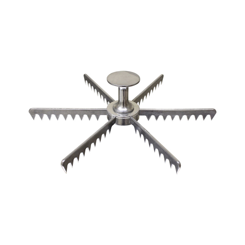 Thunder 6-Cut Pie Marker, Aluminum, Each