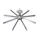 Thunder 9-Cut Pie Marker, Aluminum, Each