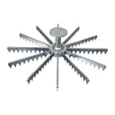 Thunder 12-Cut Pie Marker, Aluminum, Each