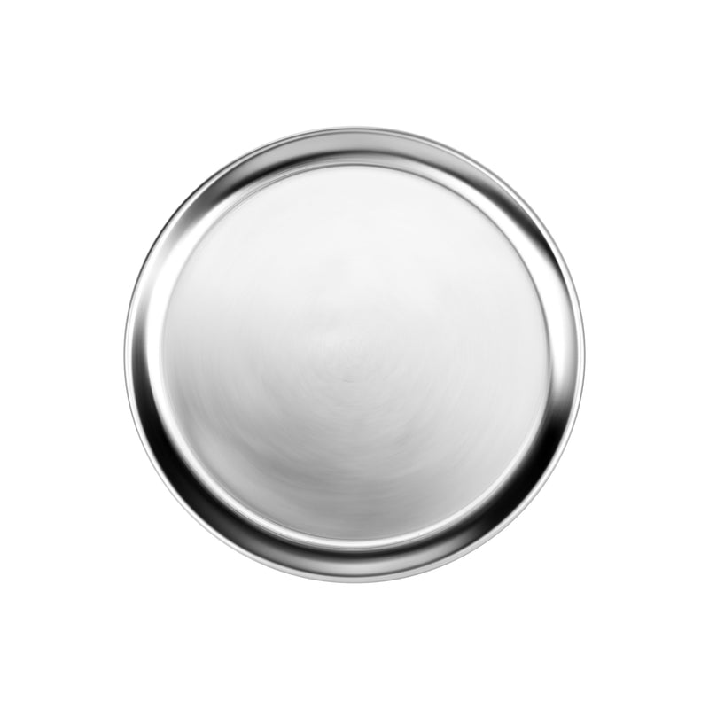 Thunder 11" Wide Rim Pizza Tray, Aluminum, Oven Safe, Each