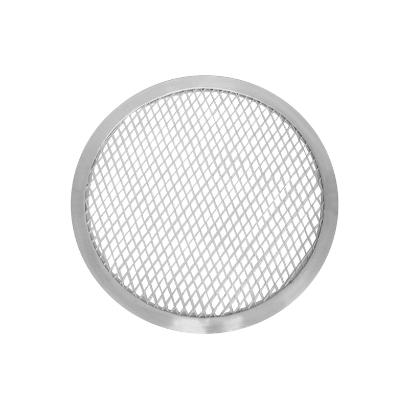 Thunder 11" Seamless Rim Pizza Screen, Aluminum, Oven Safe, Each