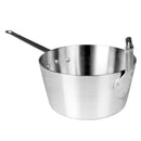 Thunder 7 qt, 10-7/8" Diameter x 5-5/8" Height with 9-3/4" Handle, 3-7/8" Front Stem Catcher, Fryer Sauce Pan, Compatible with SLFB002, Aluminum, 2.6mm Thickness with Plated with Plated Iron Handle, Mirror-Finished, Each