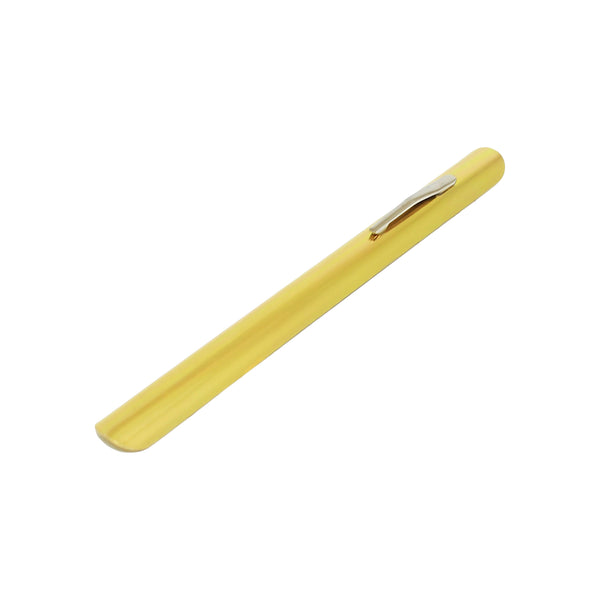 Thunder 6" x 5/8" x 1/2", Table Crumber, Gold Color, Aluminum, with Pocket Clip, Each