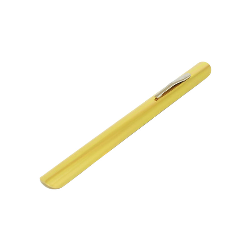 Thunder 6" x 5/8" x 1/2", Table Crumber, Gold Color, Aluminum, with Pocket Clip, Each