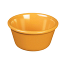 Thunder 2-1/2 Oz, 2-7/8" Diameter X 1-3/8" Height, Smooth Ramekin, Yellow Color, Melamine, Dozen