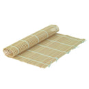 Thunder 9-1/2" x 9-1/2" x 9-1/2" Round Surface Bamboo Sushi Roller, Each