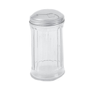 Thunder 12 oz, 3" Diameter x 5-1/2" Height, Sugar/Cheese Dispenser, Glass Body with Stainless Steel Flip Cap, Dozen