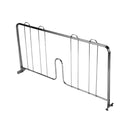 Thunder 14" x 2-1/8" x 9-5/8", Pressure-Fit Shelf Divider, Chrome Plated Wire, NSF, Each