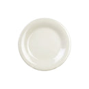 Thunder 7-5/8" Diameter X 3/4" Height, Wide Rim Plate, Ivory Color, Melamine, Dozen