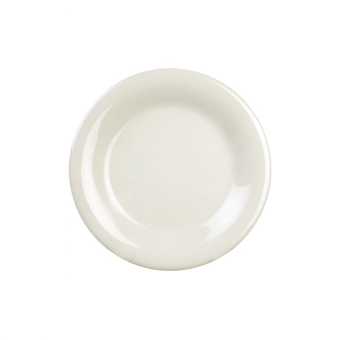 Thunder 7-1/2" Diameter X 1-1/8" Height, Round Plate, Victoria, Melamine, Dozen