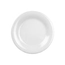 Thunder 9-1/4" Diameter X 7/8" Height, Wide Rim Plate, White Color, Melamine, Dozen