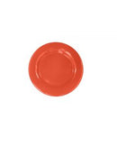 Thunder 11-3/4" Diameter X 1" Height, Wide Rim Plate, Orange Color, Melamine, Dozen