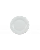 Thunder 11-3/4" Diameter X 1" Height, Wide Rim Plate, White Color, Melamine, Dozen