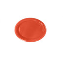Thunder 13-1/2" X 10-1/2" X 1", Platter, Orange Color, Melamine, Dozen