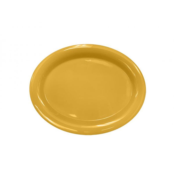 Thunder 13-1/2" X 10-1/2" X 1", Platter, Yellow Color, Melamine, Dozen