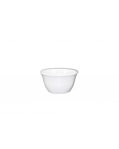 Thunder 7 Oz, 4" Diameter X 2-1/8" Height, Bouillon Cup, White Color, Melamine, Dozen